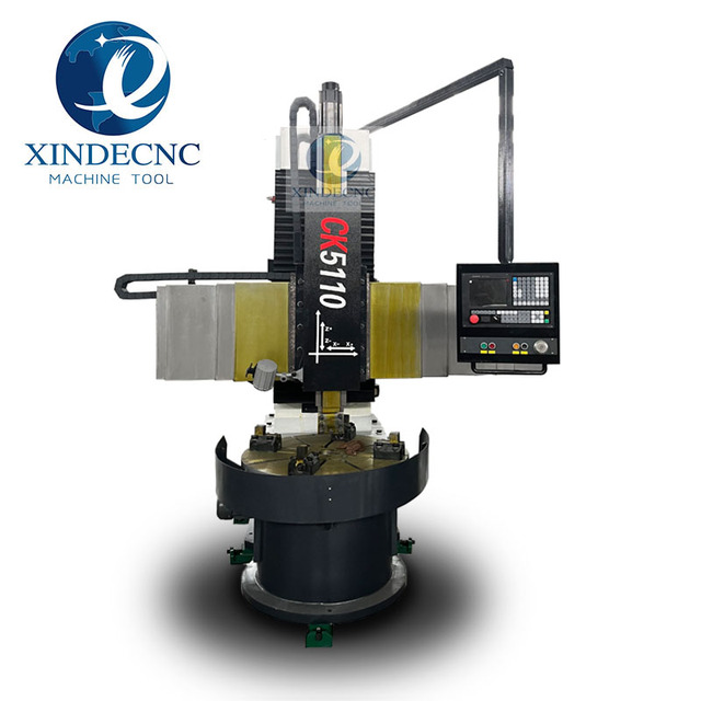 Multifunctional Heavy Duty CK5110 Vertical CNC Lathe Machine Used Single Column Vertical Turret Lathe High Machining Capacity