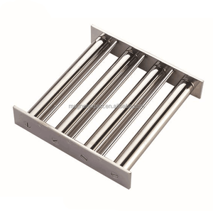 Imán de barra de neodimio de 12000 Gauss personalizado de fábrica de 20 años imán de filtro <span class=keywords><strong>magnético</strong></span> de rejilla de <span class=keywords><strong>acero</strong></span> <span class=keywords><strong>inoxidable</strong></span> N52 fuerte de 20 cm - Product Image 2