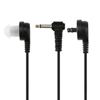 Écouteur filaire à tube acoustique 3,5 mm, mono-écoute, réduction de bruit, pour Motorola, Icom, talkie-walkie et autres appareils