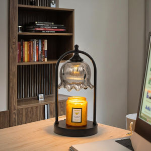 2025 Hot Selling Retro Wax Melting Lamp Aromatherapy <strong>Glass</strong> <strong>Lampshade</strong> Suitable for Bedroom Bedside No Fire Aromatherapy - Product Image 5