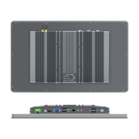 LICON PC Industri Terintegrasi Layar Sentuh 21,5 inci Intel I3/I5 Win7/10 RAM 4GB Penyimpanan 64GB VGA/USB/RJ45/COM/Audio Aluminium 1