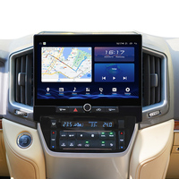 11.8 pouces HD voiture stéréo GPS Navigation pour Toyota Land Cruiser 2008-2020 Android Auto CarPlay Bluetooth musique intégrée 4 caméras