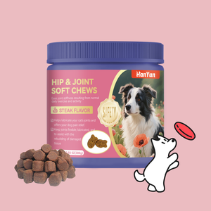 מותג פרטי ירך & משותף רך לעיסים כלבים תוסף בריאות משותף מכיל גלוקוזאמין & chondroitin ו-msm לכל הגזעים - Product Image 1