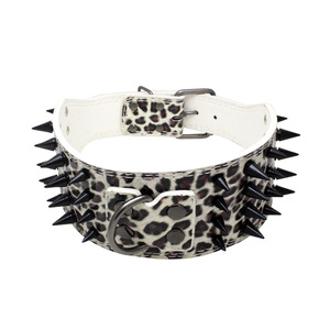 <span class=keywords><strong>Cuatro</strong></span> filas de púas anti-picadura de mascotas collar doble de anti-Descanso de cadena de perro suministros - Product Image 6