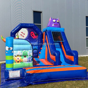 Château gonflable avec toboggan pour fêtes et événements - Location de châteaux gonflables - Product Image 2