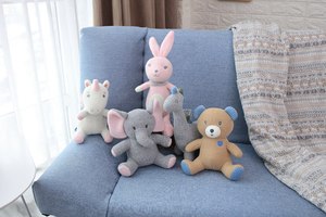 Mignon jouet en peluche tricoté coton <span class=keywords><strong>crochet</strong></span> koala avec petite cloche <span class=keywords><strong>crochet</strong></span> ours doux <span class=keywords><strong>grande</strong></span> <span class=keywords><strong>oreille</strong></span> <span class=keywords><strong>lapin</strong></span> <span class=keywords><strong>crochet</strong></span> animal jouet - Product Image 2