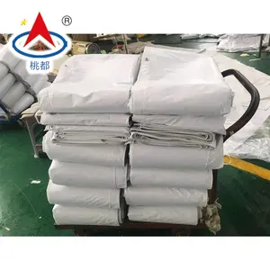 waterproof fireproof uv protection pvc coated soundproof canvas tarpaulin for tent machine fabric sale