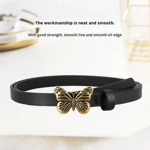 Ceinture décorative pour robe et manteau, style doux pour femmes, coupe ajustée, boucle en alliage papillon abeille, personnalisable, vente en gros - Product Image 2