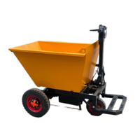 Mini-tricycle électrique à poussée manuelle pour le transport de charbon et de cendres, idéal pour les travaux d'ingénierie et l'exploitation minière