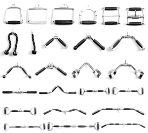 V-Shaped Steel Bar Diamond Knurl <strong>Handle</strong> Attachments Fitness Equipment Accessories for Gym Strength Training <strong>Weight</strong> - Product Image 4