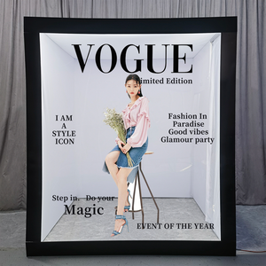 Cabina de Fotos para Revistas con Código QR para Descarga, Impresión Autoservicio, Cámara iPad con Bluetooth para Influencers y Eventos Sociales - Product Image 4