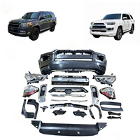 Kit Konversi Upgrade Bodi Mobil Tuke Factory untuk Toyota 4Runner 2010 - 2013 2012 4 Runner (model 2014 - 2019)