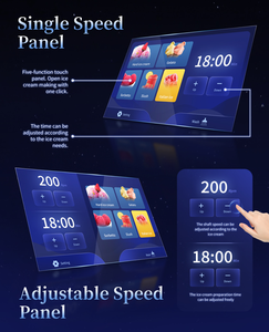 Macchina per Gelato Commerciale da Banco con Touchscreen, con Vari Gusti - Product Image 4