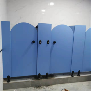 Chất lượng cao nhỏ gọn Laminate nhà vệ sinh ngăn phân vùng không thấm nước thân thiện với trẻ em nơi để tiểu quầy hàng cho Trường Mẫu Giáo bệnh viện - Product Image 2