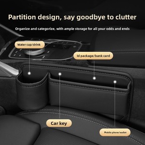 Caja de Almacenamiento Multifuncional para el Espacio entre Asientos del Coche, Accesorios para el Coche, Bolsa de Almacenamiento para el Interior del Vehículo - Product Image 2