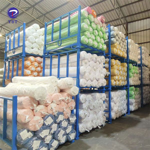 Rak Gudang Penyimpanan Gulungan Karpet Berlapis Bubuk, Rak Pallet Bertumpuk untuk Gulungan Tekstil - Product Image 5