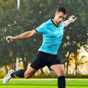 Maillot de football américain personnalisé avec impression par sublimation, respirant, séchage rapide, col en V, uniforme d'entraînement court, haute qualité - Product Image 1