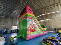 Prix usine CH Grand toboggan gonflable d'été pour jouer en plein air avec piscine Toboggans gonflables de qualité supérieure à vendre