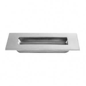 WEKIS 201 Stainless Steel 4-Inch X 2-Inch Recessed Sliding <b>Door</b> <b>Handle</b> Flush Kitchen Drawer <b>Pulls</b> Cabinet Hardware Hotel Villa - Product Image 2