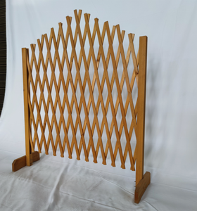 Le cadre de support de plantes naturelles de jardin extérieur peut être une clôture rétractable en bois personnalisée - Product Image 2