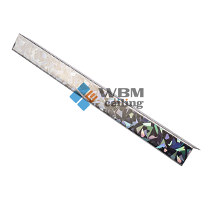 Cadre en acier galvanisé grilles de plafond en T angle de mur barre en T <span class=keywords><strong>grille</strong></span> de plafond suspendu décoration murale intérieure types de <span class=keywords><strong>grille</strong></span> de plafond - Product Image 5