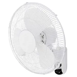 Kas Wandmontage Fan 16 Inch 3-Speed Oscillerende Elektrische Muur Fan