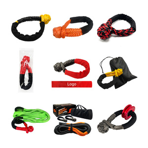 Đầy Màu sắc uhmwpe công cụ khẩn cấp off-road tời mềm phục hồi dây còng cho 4x4 kéo - Product Image 3