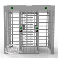 Torniquete de Altura Completa con Mecanismo de Seguridad QR RFID para Obras de Construcción, Precio al por Mayor