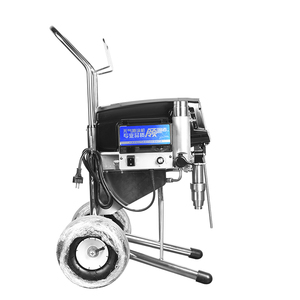 תעשייתי גדול ומחניק קיר מלט ייבוש מרק ריסוס מכונה - Product Image 6