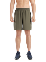 Shorts de course TRMA 88% nylon 12% élasthanne, effet rafraîchissant, soie glacée, légers, séchage rapide, poche zippée, pour la gym et l'entraînement