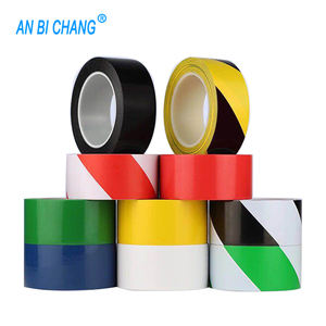 Ruban adhésif en caoutchouc sensible à la pression résistant à la chaleur en PVC, simple face, pour marquage de danger routier - Product Image 6