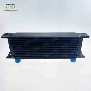 Pendingin oli aluminium Universal 248MM 13 baris, port AN10 performa baru untuk sistem transmisi mesin - Product Image 4