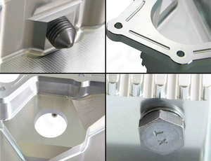 EA888用高品質CNCアルミニウムエンジンオイルサンプパン2世代3 MK6 MK7 A3 S3 TSI - Product Image 4