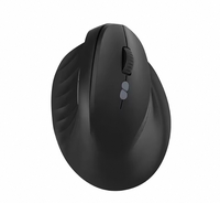Mouse Ergonomis Quiet Click Nirkabel Dual Mode Isi Ulang Vertikal untuk Kantor PC Laptop Komputer Desktop