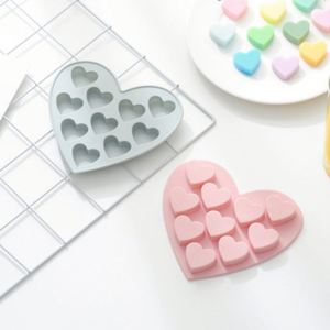 แม่พิมพ์ซิลิโคนรูปหัวใจสำหรับช็อคโกแลตเค้กเยลลี่พุดดิ้งหัวใจแม่พิมพ์เค้กซิลิโคนสำหรับวันวาเลนไทน์ความรักเครื่องมือทำเค้กอุปกรณ์อบเค้ก - Product Image 5