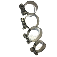 YC/Yucai Mini-pince réglable en acier inoxydable 304 poli pour circuit d'huile FSAE, pour tuyau robuste métrique 6-8mm