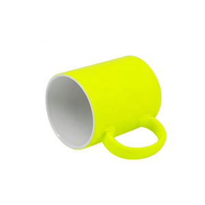 <span class=keywords><strong>Mug</strong></span> <span class=keywords><strong>à</strong></span> sublimation <span class=keywords><strong>à</strong></span> parois droites, haute qualité, 350 ml, impression par sublimation, céramique fluorescente, pour cadeau, rentrée scolaire - Product Image 2