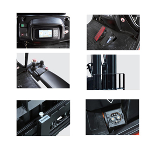 Transpalette semi-électrique YCMG 1,5 tonne, 1500 kg, à batterie, à levage élevé, 1,6 m-3,5 m, certifié CE pour entrepôt - Product Image 3