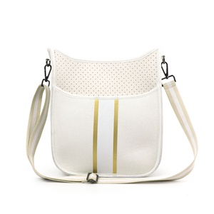 Summer New Fashion Ladies' Neoprene Luxury Small Messenger Bag Open Closure Ladies' Crossbody Shoulder Bag 3pcs quantité minimale de commande - Product Image 3