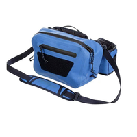 Sac banane de pêche en PVC imperméable pour l'extérieur, 10L, sangle réglable, taille personnalisable, léger et portable