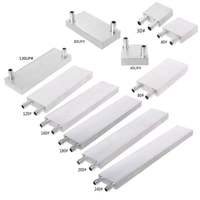 Blocs d'eau pour PC 30/40/80/120/160/180/200/240mm Solution de refroidissement en aluminium pour ordinateur portable Dissipateurs de chaleur Plaques froides liquides optimisées