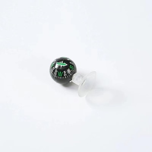 Boussole sphérique de voiture à bord avec ventouse, boule de guidage en plastique décorative multicolore pour l'extérieur, vente en gros - Product Image 5