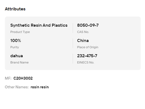 ยางสนธรรมชาติเกรด WW CAS 8050-09-7 สำหรับการผลิตกาวและหมึกพิมพ์ - Product Image 6