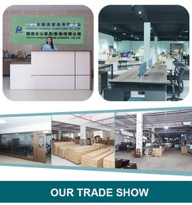 Conjunto de Escritorio de Oficina Modular Ergonómico <span class=keywords><strong>para</strong></span> 6 Personas, Estaciones de Trabajo Espaciosas en Espacio Abierto, Escritorio de Oficina y Escritorios Resistentes - Product Image 5