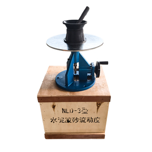 Dispositivo de Teste de Fluidez de Cimento com Roda Manual de Alta Qualidade para Testes de Construção - Product Image 1
