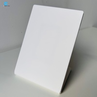 Support de menu numérique NFC blanc vierge avec code QR pour restaurant