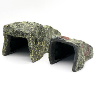<span class=keywords><strong>Plateforme</strong></span> de bain de soleil pour <span class=keywords><strong>tortue</strong></span> avec grotte cachette, île flottante en résine pour <span class=keywords><strong>tortue</strong></span> aquatique, abri pour lézard et dragon barbu - Product Image 5