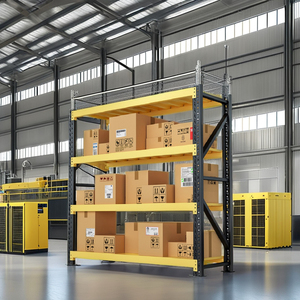 Có thể điều chỉnh nhiệm vụ trung bình Thép lưu trữ giá cho nhà kho nhà để xe thiết kế chuyên nghiệp chất lượng ăn mòn - Product Image 3