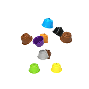 Capsules de café vides en aluminium de qualité alimentaire à portion individuelle, petites tasses compatibles avec <span class=keywords><strong>Dolce</strong></span> <span class=keywords><strong>Gusto</strong></span> - Product Image 5