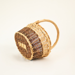 JY Wicker Flower <strong>Baskets</strong> <strong>Cheap</strong> Price <strong>Wholesale</strong> Handmade Woven Wicker Gift <strong>Basket</strong> Customization Private Brand - Product Image 6